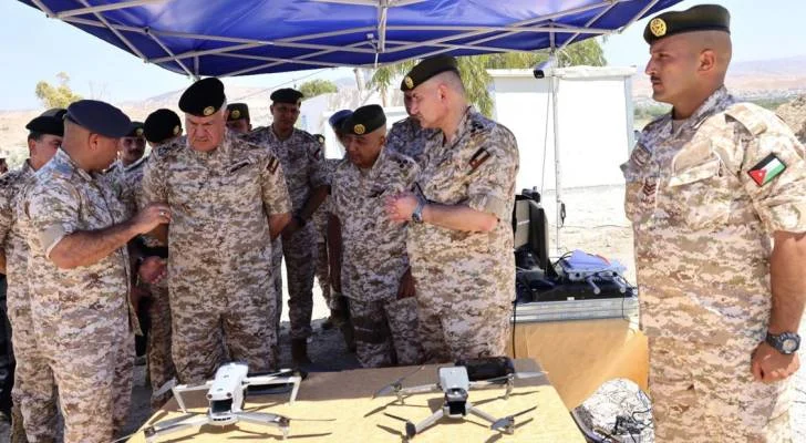 تفقد اللواء الركن الحنيطي واجهة المنطقة العسكرية الشمالية