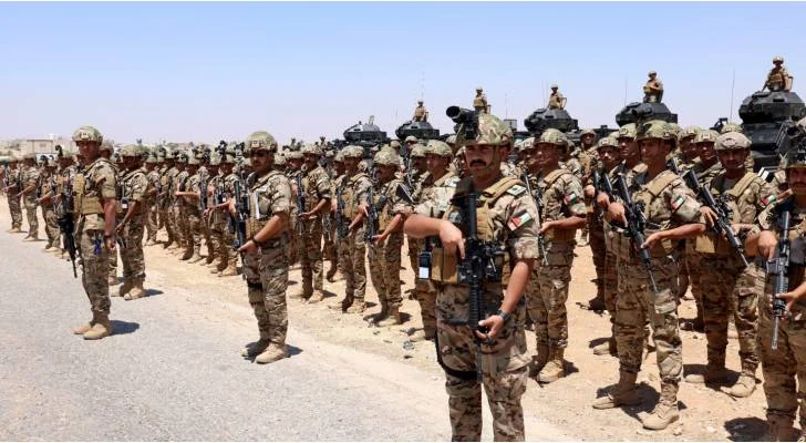 تفقد المساعد للعمليات والتدريب الوحدات النوعية في المنطقة العسكرية الشمالية