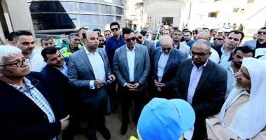 تفقد ريادي بمحطة مياه شرب الفقاعي ببني سويف
