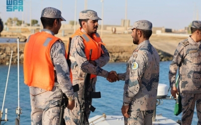 تفقد مدير عام حرس الحدود القطاعات والوحدات البريّة والبحريّة بالمدينة المنورة