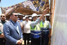 تفقد وزير الإسكان محاور الطرق ومحطة تنقية مياه الشرب الجديدة بالسادات