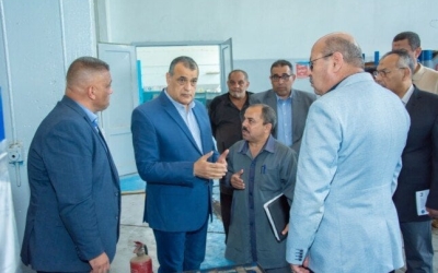 تفقد وزير الدولة للإنتاج الحربي خطوط إنتاج شركة هليوبوليس للصناعات الكيماوية