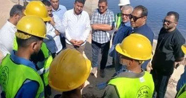 تفقدات جديدة لمسئولي الإسكان في بني سويف الجديدة لمحطات معالجة الصرف الصحي والطرق
