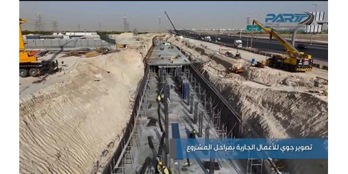 تقدم ملحوظ في تصريف الأمطار بجنوب عبدالله المبارك بنسبة 65%