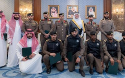 تكريم منسوبي شرطة الأحساء من قبل المحافظ