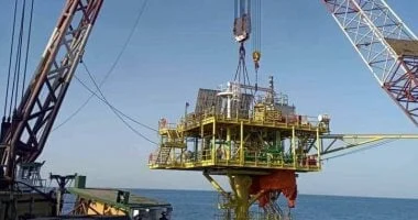 تنفيذ المرحلة الرابعة لتنمية حقل غاز كاموس البحري بشمال سيناء