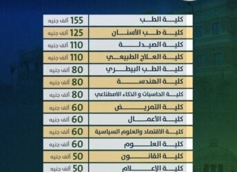 جامعة القاهرة الأهلية تكشف عن المصروفات الدراسية للعام الجامعي 2025/2026