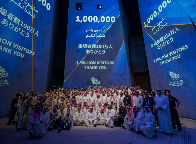 جناح السعودية في اكسبو 2025 اوسكان يتجاوز مليون زائر ويستمر في إبهار العالم