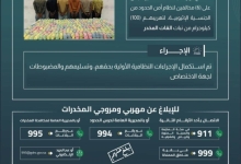 حرس الحدود بعسير يعتقل ستة مهربين لـ 100 كيلوجرام من القات