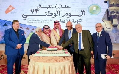 حضور الأمير سعود بن جلوي في حفل قنصلية جمهورية مصر للاحتفال باليوم الوطني