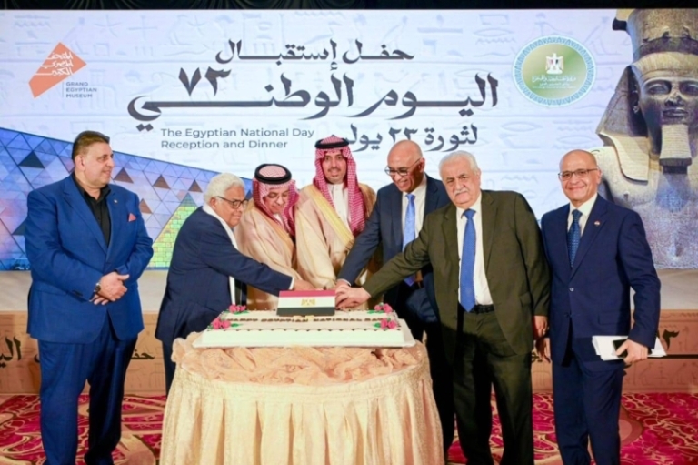 حضور الأمير سعود بن جلوي في حفل قنصلية جمهورية مصر للاحتفال باليوم الوطني