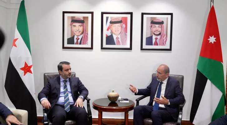 رفض تدخلات الاحتلال الإسرائيلي في شؤون سوريا يؤكده الصفدي والشيباني