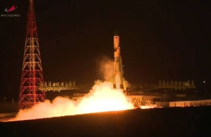 روسيا تُطلق مركبة شحن جديدة لدعم رواد الفضاء في المحطة الدولية الفضائية.