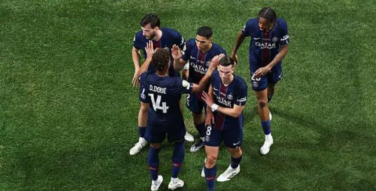 رويس يسجل الهدف الثالث في مباراة ريال مدريد وباريس سان جيرمان