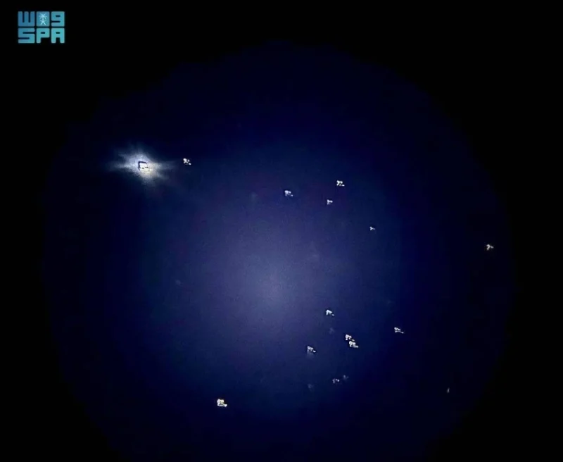 زهرة تتزوج بـ"كوكبة التويبع" في سماء رفحاء