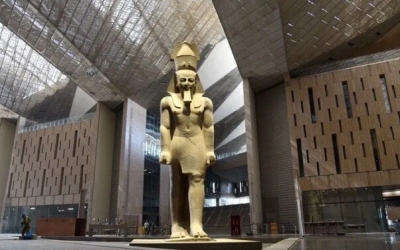 زيارة بارزة للمتحف المصري الكبير: الوزراء والسفراء في منتدى التعدين