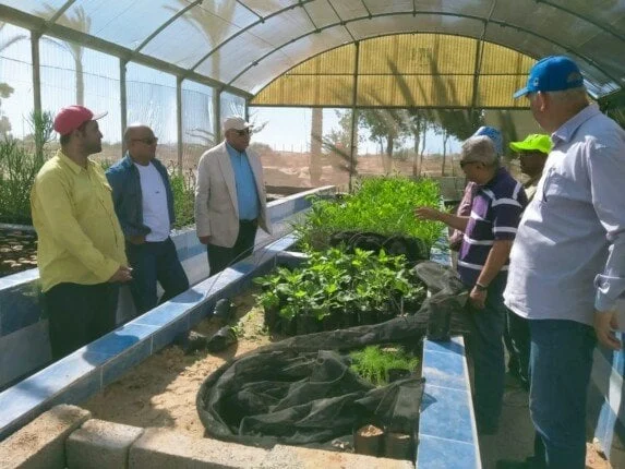 زيارة مفاجئة لرئيس بحوث الصحراء لمتابعة محطة شمال سيناء بالشيخ زويد