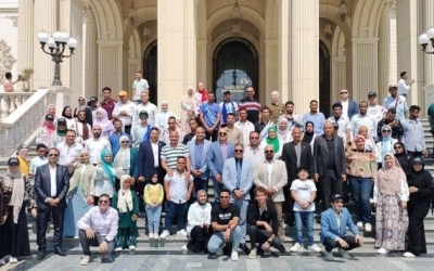 زيارة ميدانية لطلاب ذوي الإعاقة في جامعات الصعيد إلى الأكاديمية الوطنية لتكنولوجيا المعلومات