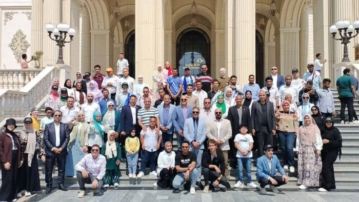 زيارة ميدانية لطلاب ذوي الإعاقة في جامعات الصعيد إلى الأكاديمية الوطنية لتكنولوجيا المعلومات