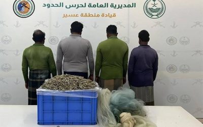 ضبط 4 مقيمين مخالفين لأنظمة الأمن والسلامة في الأنشطة البحرية