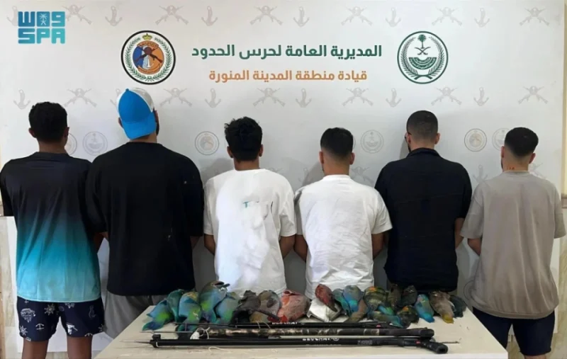 ضبط 6 مواطنين مخالفين للائحة الأمن والسلامة بالمدينة المنورة