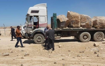 ضبط 9 مركبات لنقل البازلت من مواقع غير مرخصة بقرار من هيئة تنظيم قطاع الطاقة