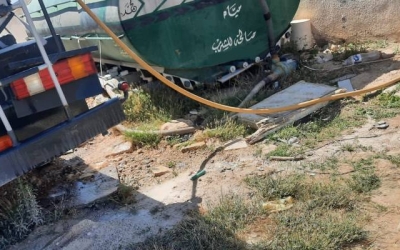 ضبط اعتداءات على شبكات المياه في حسبان وسحاب من قبل وزارة المياه