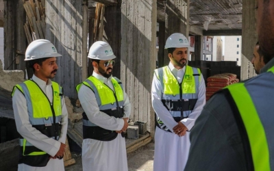 ضبط مخالفات كود البناء السعودي في الطائف