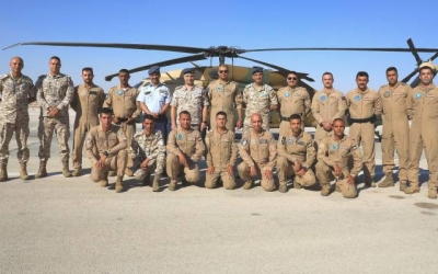 طائرات سلاح الجو الملكي الأردني تعود بعد إخماد حرائق الغابات في سوريا