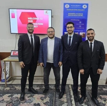 طلاب هندسة المطرية يطورون منهجية مبتكرة للصيانة الذكية  
ابتكارات جديدة من طلاب هندسة المطرية في مجال الصيانة الذكية  
طلاب المطرية ينجحون في تصميم منهجية فعالة للصيانة الذكية  
مبادرة طلاب هندسة المطرية لتطوير منهجية جديدة في الصيانة الذكية  
خطوة متقدمة لطلاب هندسة المطرية نحو الصيانة الذكية