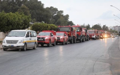 عمليات إطفاء بطولية في الساحل السوري تبرز جهود مديرية الأمن العام الأردنية