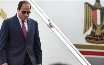 عودة الرئيس السيسي إلى القاهرة بعد قمة الاتحاد الإفريقي