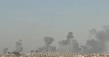 40 غارة إسرائيلية على بيت حانون شمالى قطاع غزة