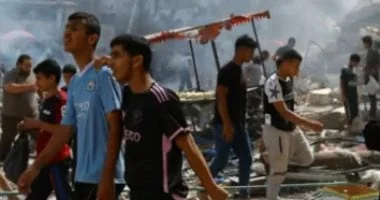 شهيدتان وإصابات فى قصف إسرائيلى على كنيسة العائلة المقدسة بغزة