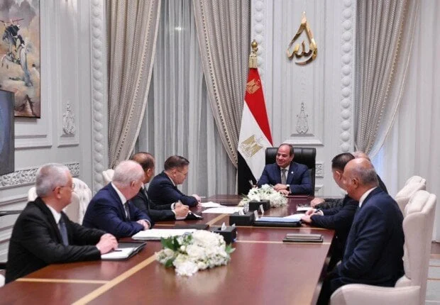 لقاء الرئيس السيسي مع المدير العام للهيئة النووية الروسية يتصدر الأخبار
