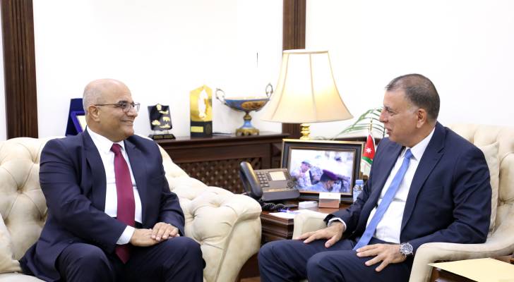 لقاء وزير الداخلية مع مجلس نقابة الصحفيين الأردنيين