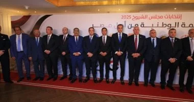 القائمة الوطنية بانتخابات مجلس الشيوخ 2025