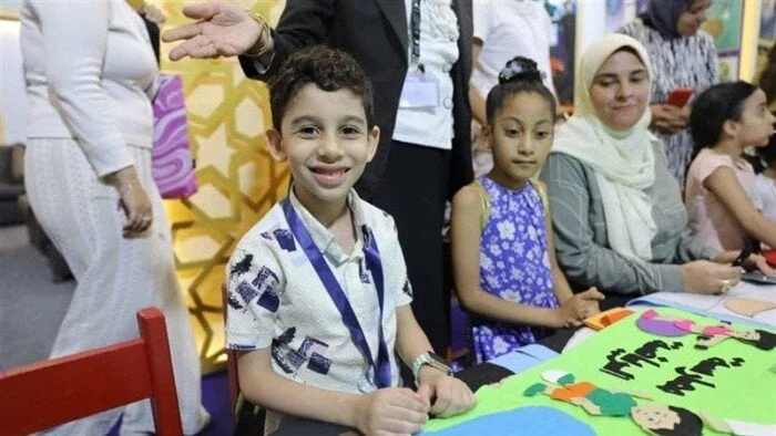 مبادرات ملهمة للأطفال في جناح الأزهر بمعرض الكتاب: "صحتي في غذائي" و"احلم بمهنتك"