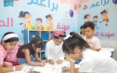 "مبادرة واعد" تستقطب الأطفال وعائلاتهم خلال مهرجان الصيف بجامعة الحدود الشمالية.