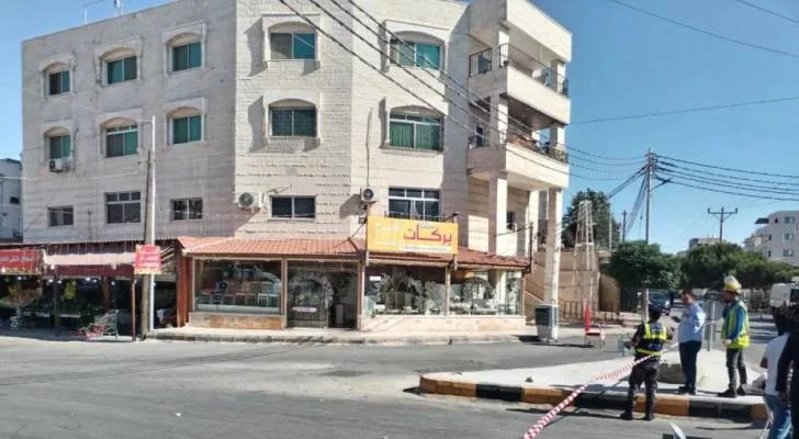مبنى سكني ينهار في إربد بعد ساعات من الإخلاء