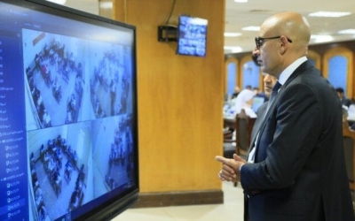 متابعة وزير التعليم لامتحانات الكيمياء والجغرافيا للثانوية العامة