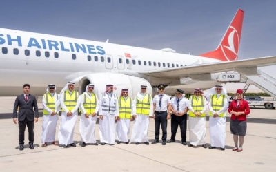 محافظ الأحساء يطلق أولى الرحلات المباشرة لمطار ريزا في تركيا