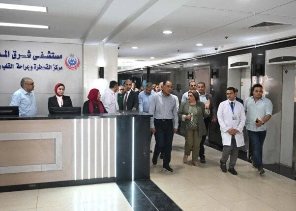 مدبولي يزور مشروع تطوير مركز القسطرة وجراحة القلب في مستشفى شرق المدينة بالإسكندرية