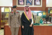 مدير شرطة الخرج يحصل على ترقية جديدة من المحافظ
