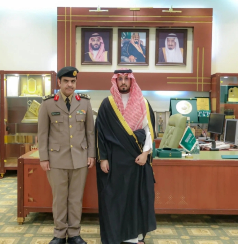 مدير شرطة الخرج يحصل على ترقية جديدة من المحافظ