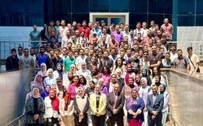 معهد بحوث الإلكترونيات يطلق البرنامج التدريبي الميداني لطلاب الجامعات