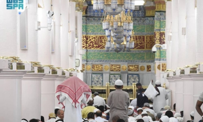 مليون و900 ألف مصلٍ في الروضة الشريفة خلال حج 1446هـ