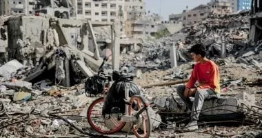 مجلس الوزراء الإسرائيلى يوافق على توزيع المساعدات الإنسانية فى غزة