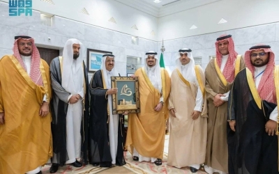 نائب أمير الرياض يحتفي بالفائزين بجائزة حريملاء للتفوق العلمي في دورتها الـ 12