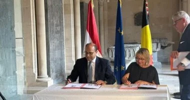 السفارة المصرية فى بلجيكا تنجح فى استرداد قطعتين أثريتين مصريتين.. صور